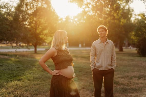Traumhaftes Babybauch-Shooting
