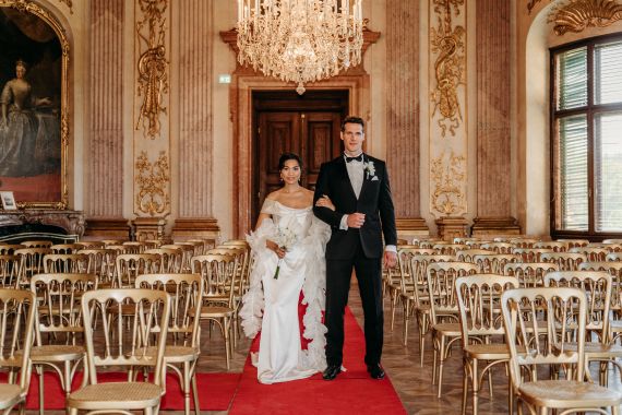 Elegante Hochzeit im Schloss Eckartsau