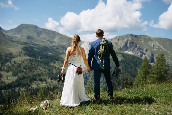 Kletterhochzeit mit Dani & Chris