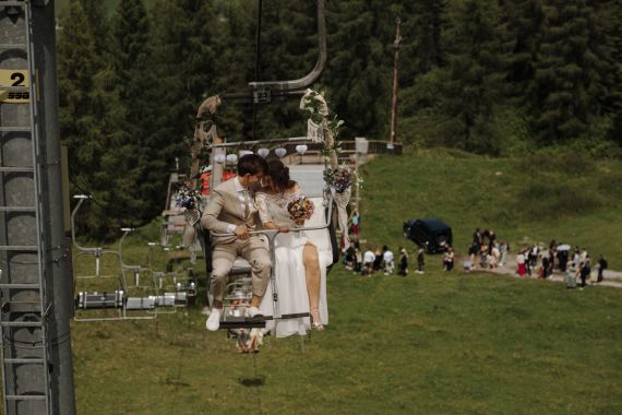 Außergewöhnliche Berghochzeit im Zillertal