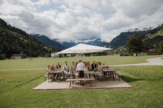 Außergewöhnliche Berghochzeit im Zillertal