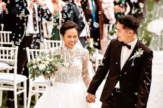 Janet und Lam - Hochzeit mit bombastischer Stimmung