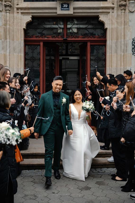 Winterhochzeit im Standesamt Korneuburg & Feier im Bootshaus – Janine & Ray