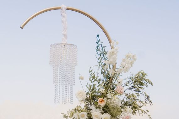 Modern Garden Wedding | Pizza, Eis & Heißluftballon-Bar 