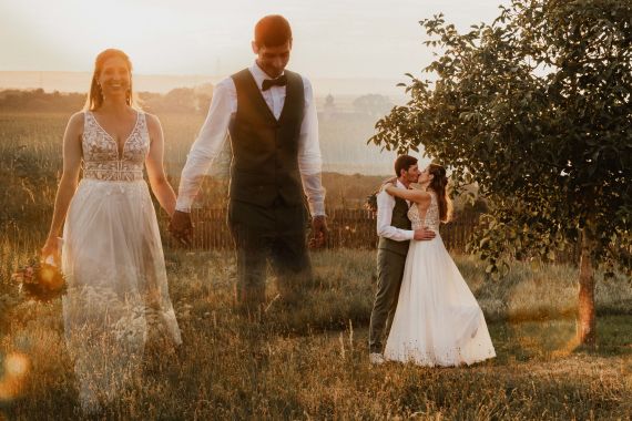 Traumhafte Hochzeit von Sabrina und Daniel: Magische Momente in Kirchberg am Wagram