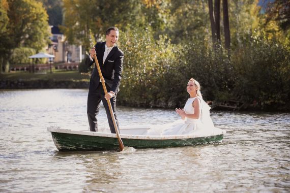 Unvergessliche Traumhochzeit: Romantik pur auf Schloss Hernstein