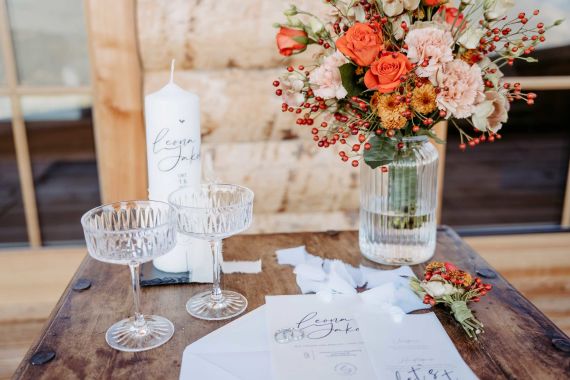 Hochzeit vor atemberaubender Bergkulisse