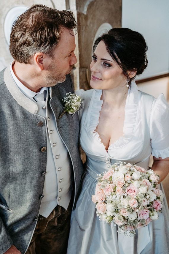 Romantische Hochzeit im Schloss Mirabell