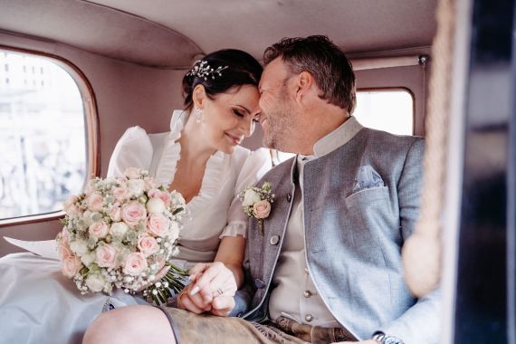 Romantische Hochzeit im Schloss Mirabell