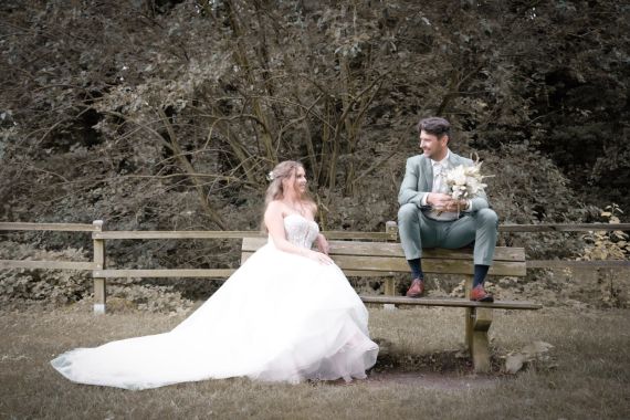 Romantische Hochzeit im Landhausstil