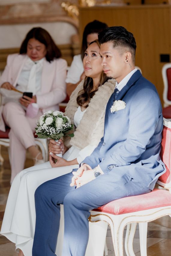 Herbstzauber im Mirabell Palace - Eine unvergessliche Hochzeit in Salzburg
