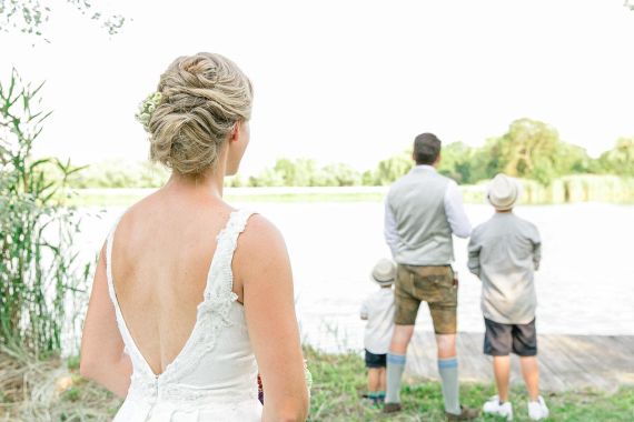 Brautpaarshooting am See