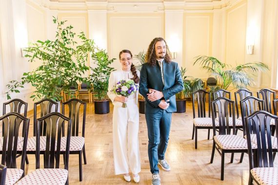 Regenhochzeit mit Wiener Flair