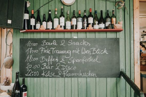 Ein Fest mit der Natur mit Blick über Wien