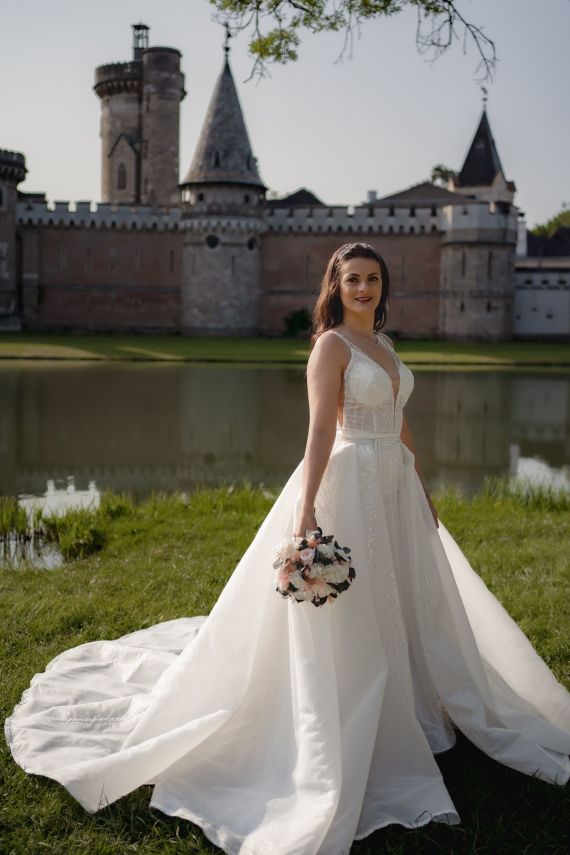 After-Wedding-Shooting im Laxenburger Schlosspark