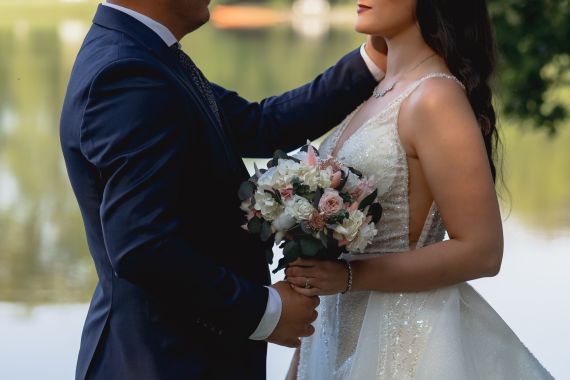 After-Wedding-Shooting im Laxenburger Schlosspark