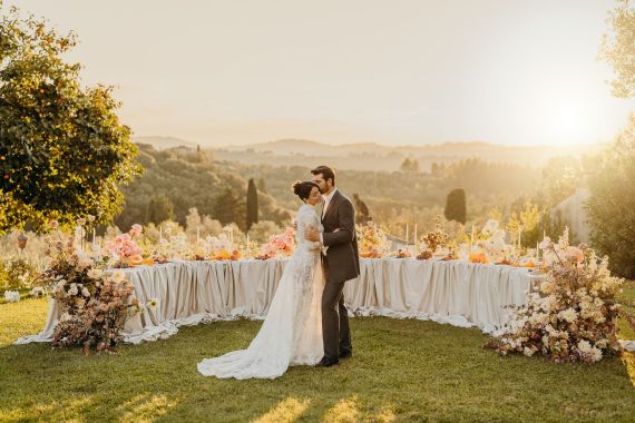 Intime Destination Wedding in der Toskana | Villa Medicea di Lilliano