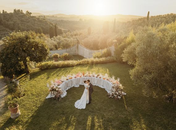 Intime Destination Wedding in der Toskana | Villa Medicea di Lilliano