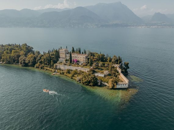 Destination Wedding Isola del Garda in Italien 