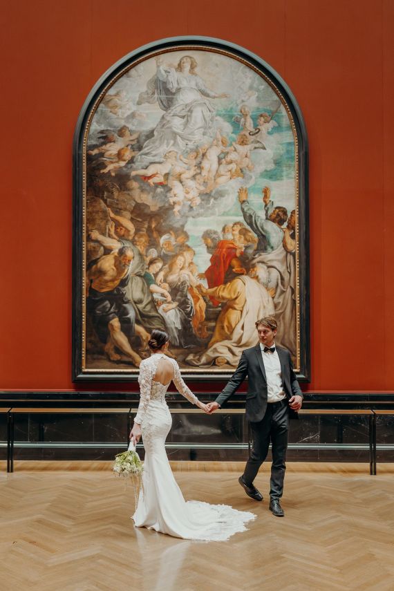 Elopement im Kunsthistorischen Museum Wien | Phina-Fotografie