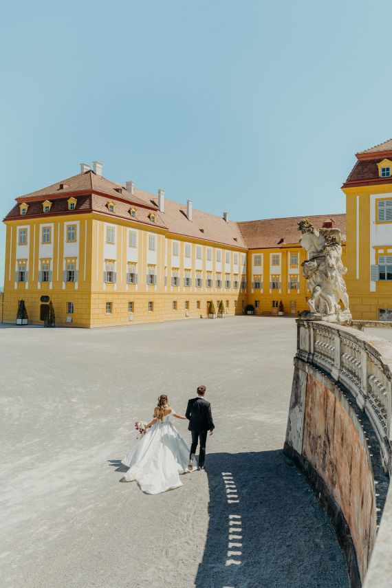 Elegante Hochzeit in Schloss Hof