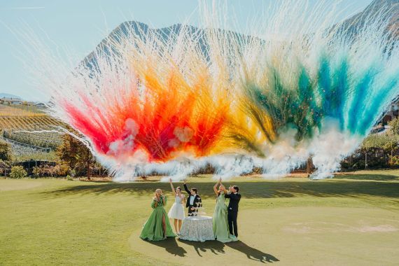 Exklusive Hochzeit im Schloss Freudenstein in Südtirol