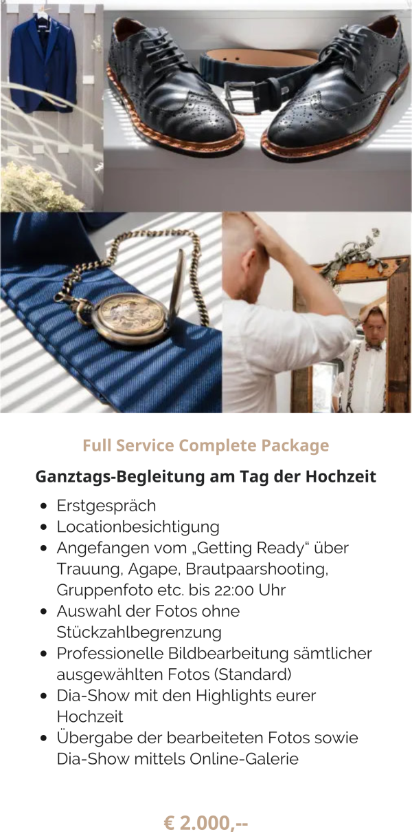 Full Service Complete Package