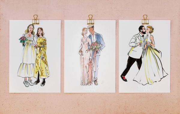 Elegante Live-Illustrationen für unvergessliche Events