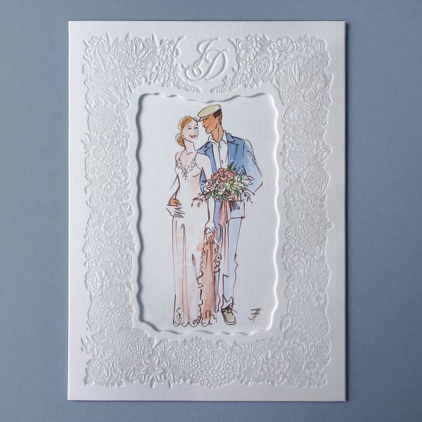 Exklusive Hochzeitseinladungen & Gästekarten