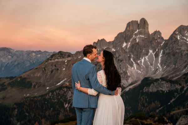 Hochzeitsshooting am Berg 