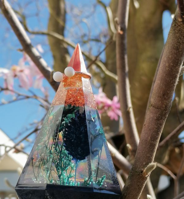 Ringhalter echte Blüten groß