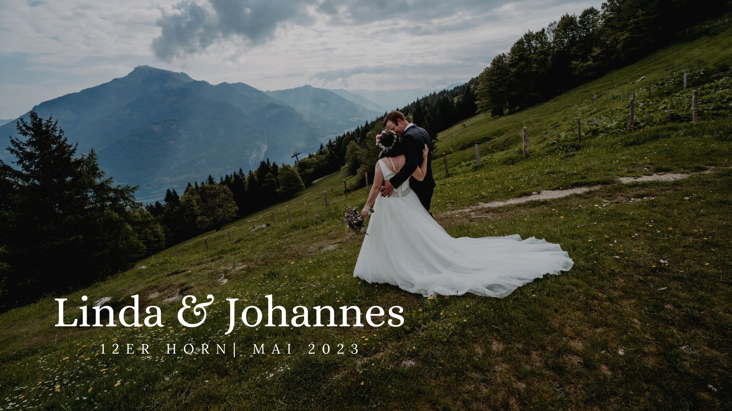 Hochzeit in den Salzkammergut Bergen