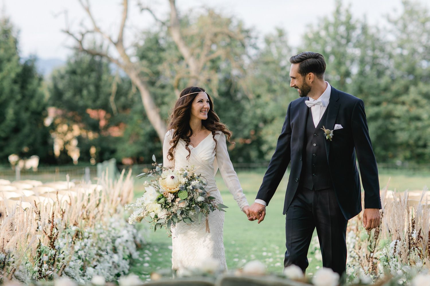 Isabella sagt ,, Ja,, Meine Hochzeit  im Boho Look , Outdoor in Thon 7