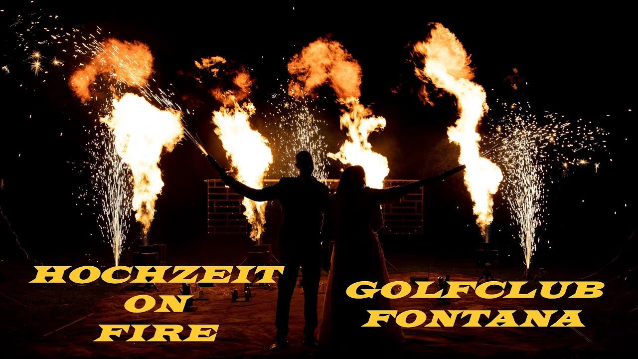 Feuer, Wolken und Flashmob: Ein unvergesslicher Hochzeitstag im Goldclub Fontana in Oberwaltersdorf