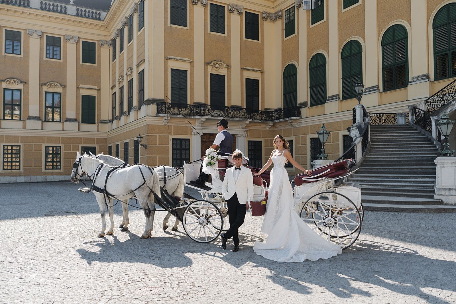 Kaiserliche Eleganz – Bridal Styling im Schloss Schönbrunn