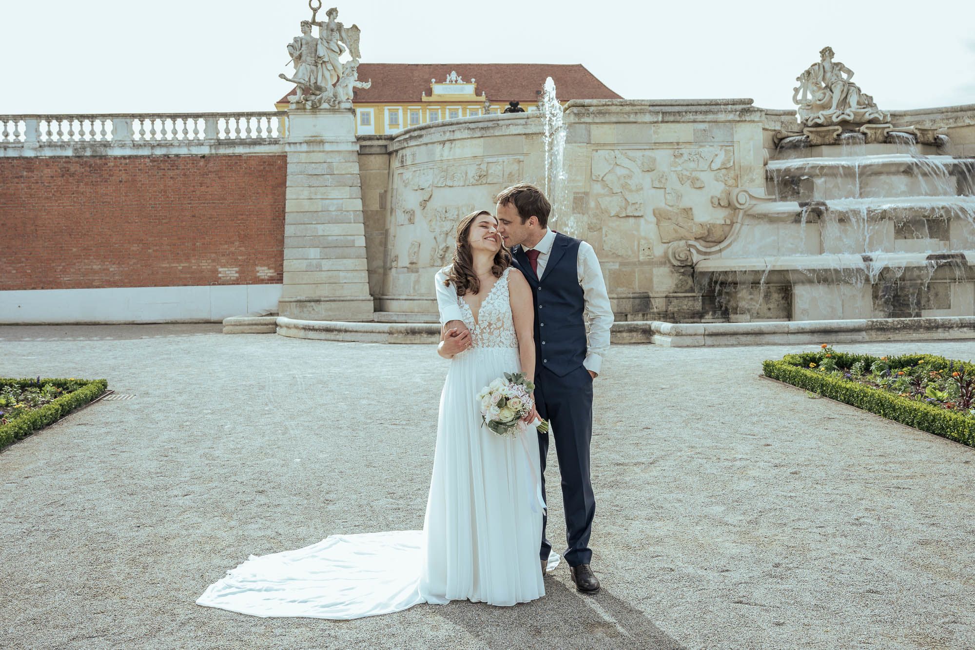Hochzeit von Katharina & Pascal auf Schloss Hof