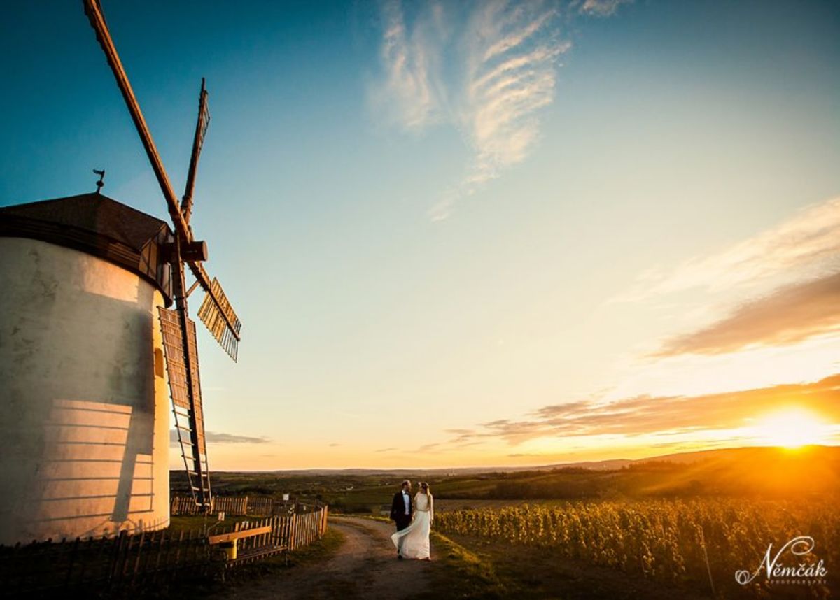 Hochzeitsreportage in Niederösterreich Windmühle Retz ♥