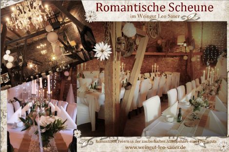 Romantische Scheune