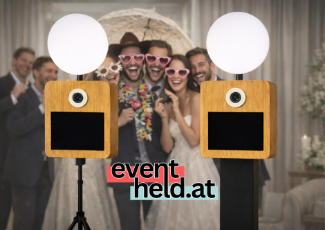 Eventheld Fotoboxvermietung  um unglaubliche 299 € inkl. Sofortdruck