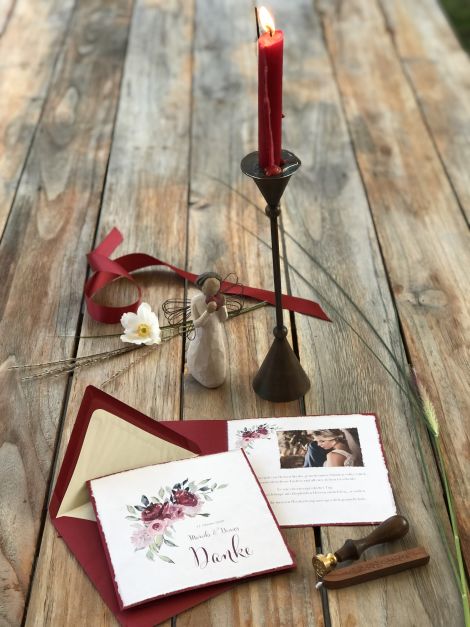 unsere Hochzeitskarten