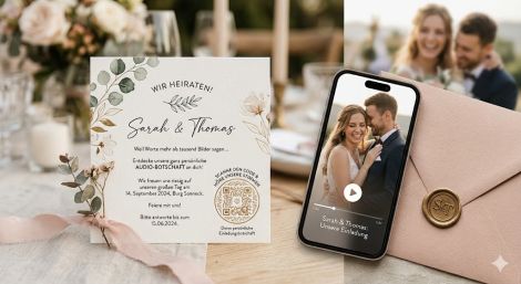 Voistra | Audiobotschaften für Hochzeitseinladungen