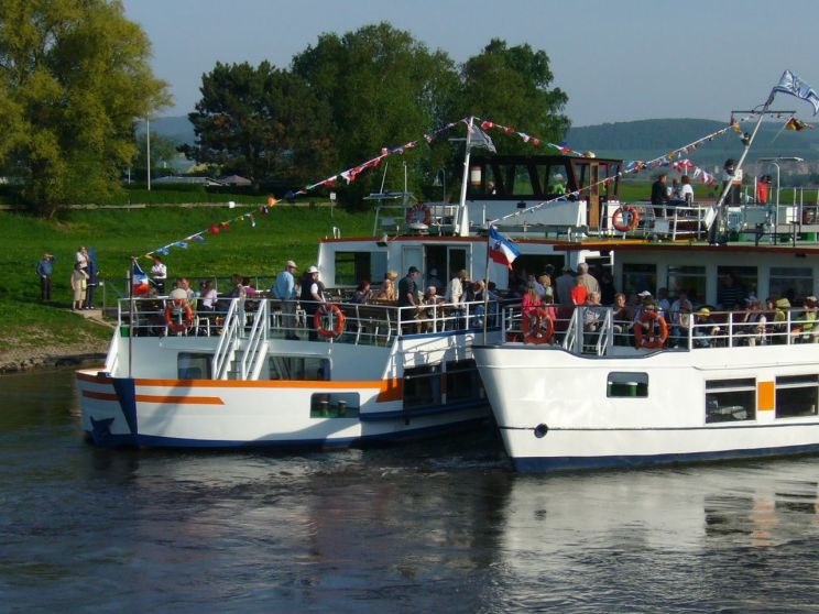 Fahrgastschiff Flotte Weser