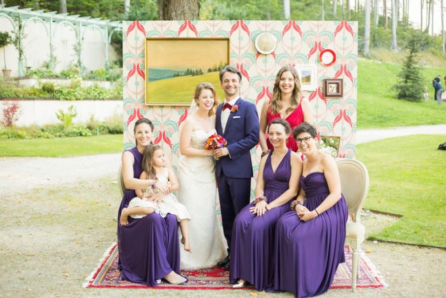 Die Hochzeitswand