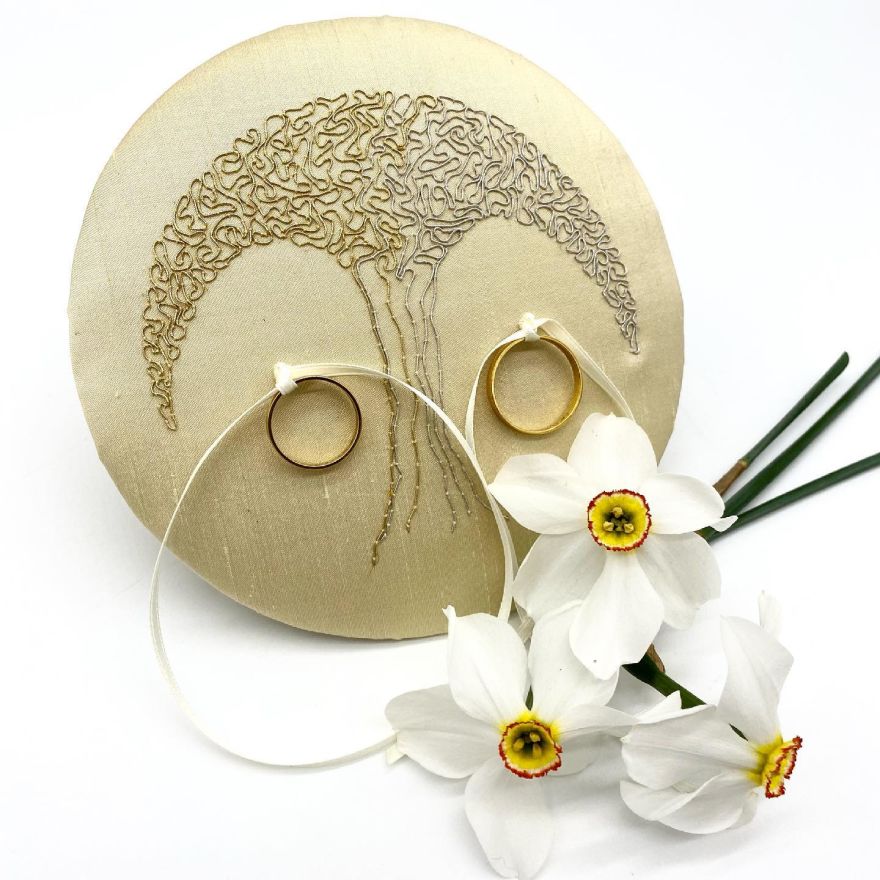 Die Goldstickerei