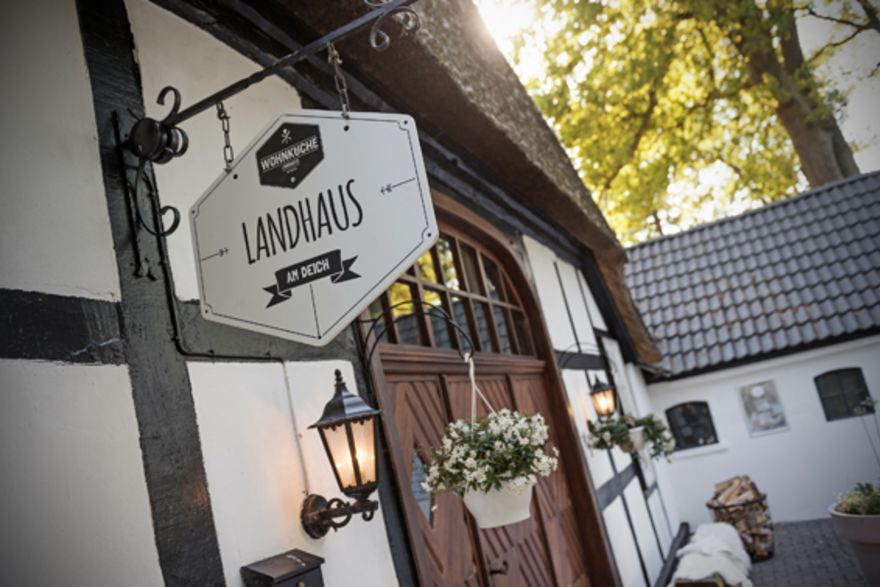 Wohnküche - LANDHAUS am Deich