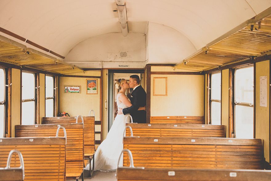 Heiraten bei der Sauschwänzlebahn