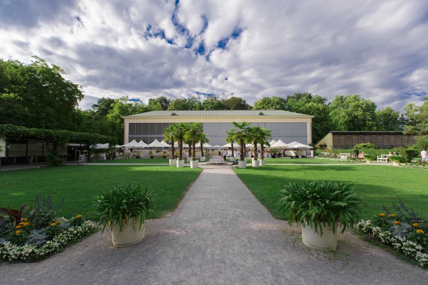 Schlosscafe im Palmenhaus