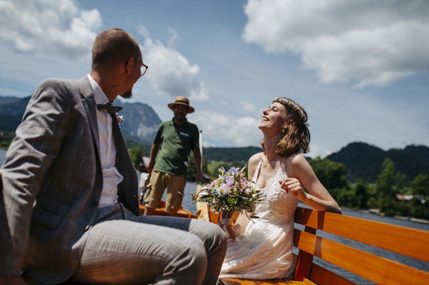 Altaussee Schiffahrt - Kapitänstrauung