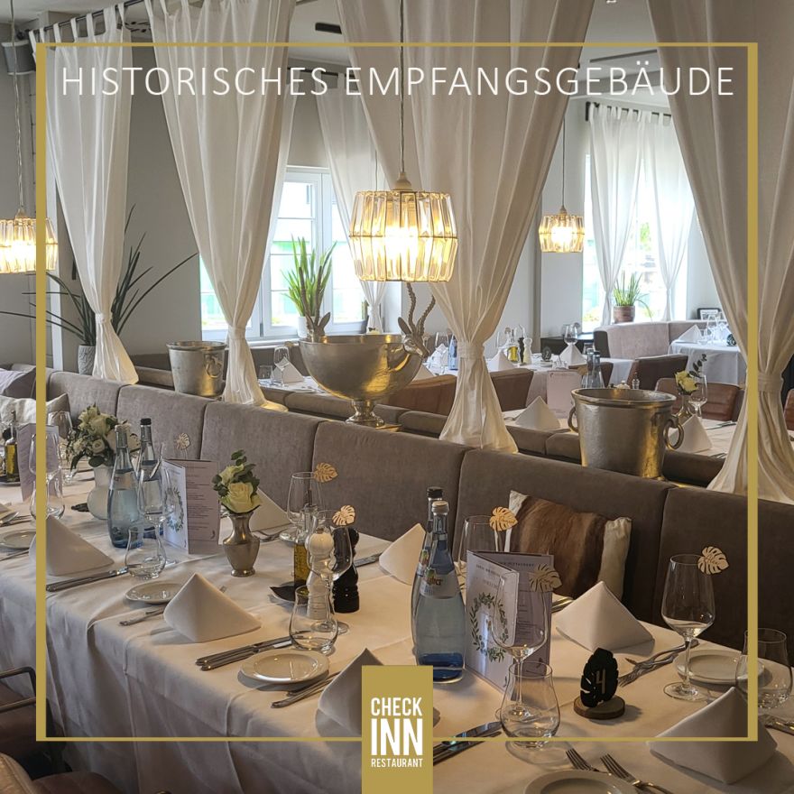 CHECK INN Restaurant Eventhalle TERMINAL EINS