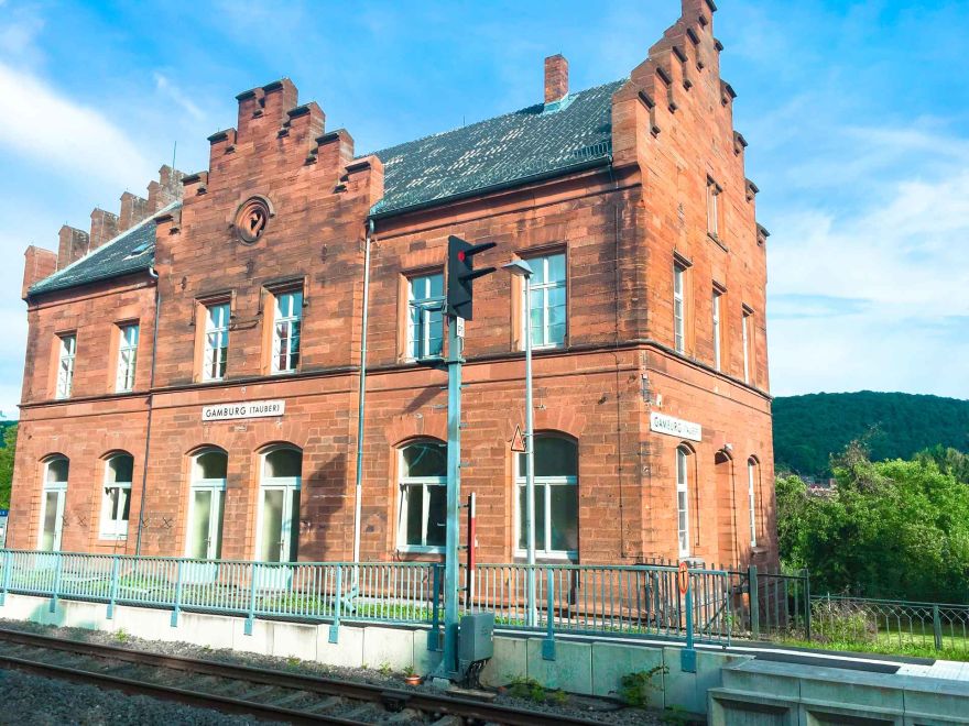 Bahnhof Gamburg